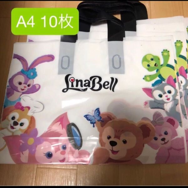 新品 10枚 ディズニー ダッフィーフレンズ ダッフィー ダッフィ 手提げ袋