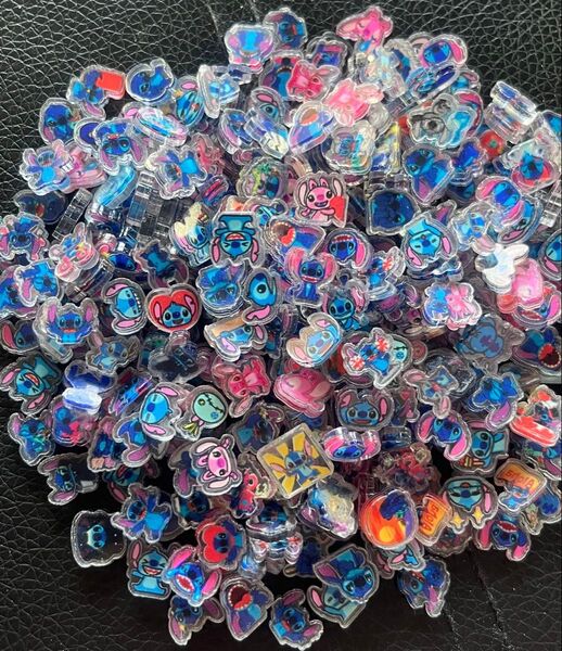 セール アクリルパーツ1cm ランダム100枚 アクセサリー ハンドメイドパーツ