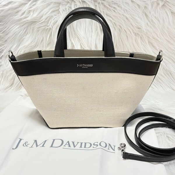 【J&M DAVIDSON】LSVT-OXX-CVSC SMALL VOYAGE TOTE ハンドバッグ ショルダーバッグ