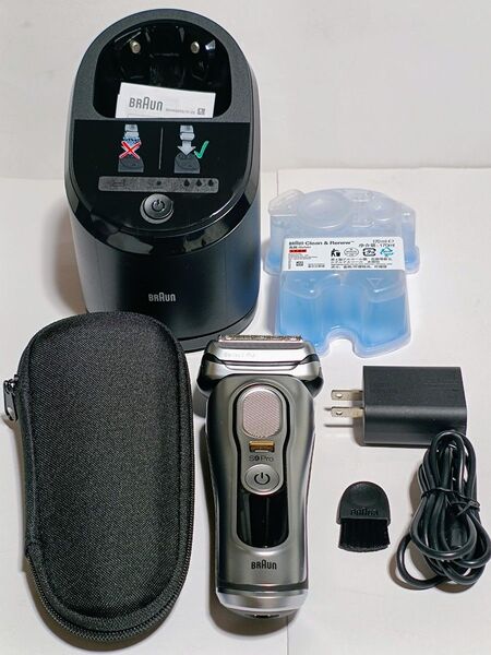 ★未使用・展示品★BRAUN series9 pro:ブラウン シリーズ9 pro/9457cc-V:2021年製:マッドシルバー