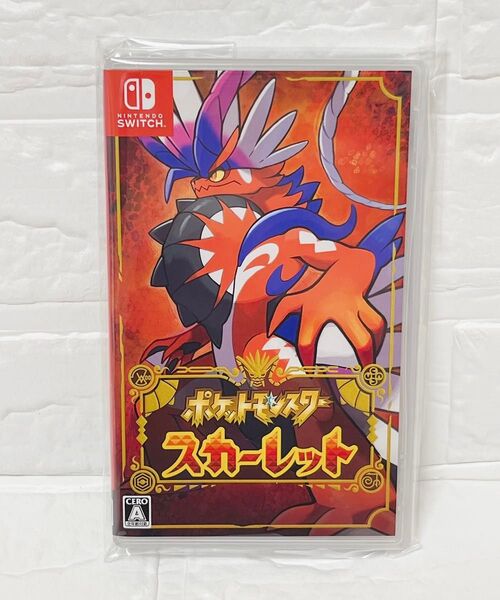 【薄いキズ有】ポケットモンスター スカーレット Nintendo Switch