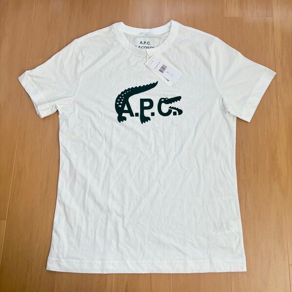 【新品、未使用】A.P.C. LACOSTEコラボTシャツ Sサイズ 完売品