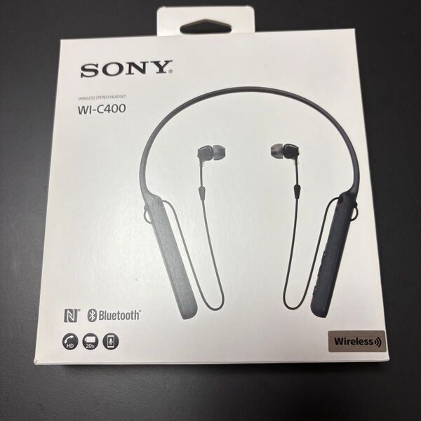 SONY ソニー WI-C400 ワイヤレスイヤホン Bluetooth イヤホン カナル型 ヘッドセット