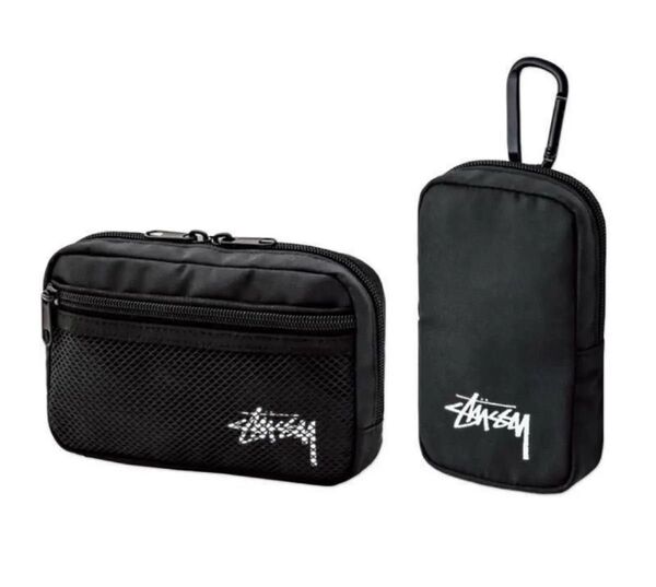 TUSSY ステューシー マルチケースセット 宝島社 付録 ウエストポーチ 小物入れ 新品