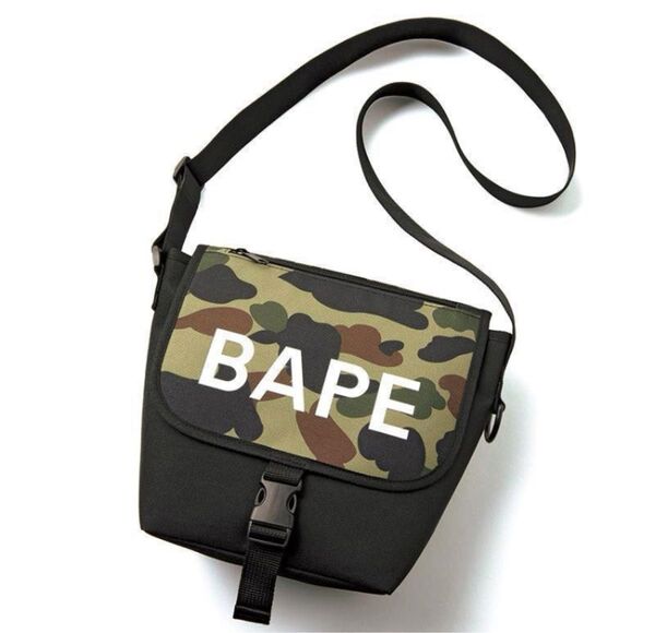 BAPE A BATHING APE カモ柄ショルダーバッグ 宝島社付録