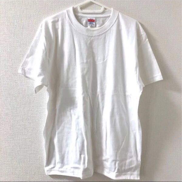 tシャツ 半袖Tシャツ ホワイト 白 無地 半袖 クルーネック シンプル m アレンジ 運動会 クラスマッチ 文化祭 レディース
