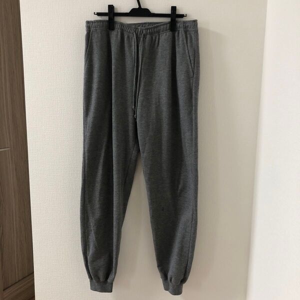スウェット スウェットパンツ パジャマ 部屋着 ルームウェア メンズ 紳士 ダークグレー グレー 楽 春 秋 冬 薄手