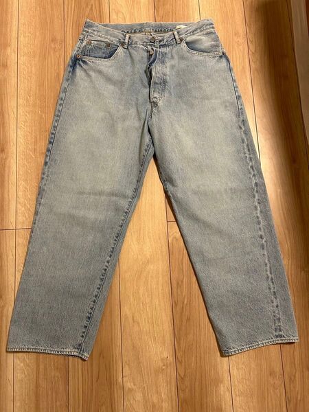 COMOLI size3 デニム 5Pパンツ BLEACH ブリーチ 22SS