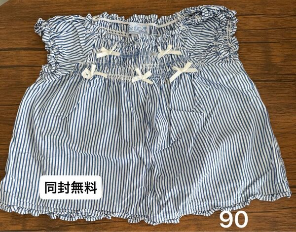 90 サイズ トップス ブラウス 女の子 ベビー キッズ シンプル