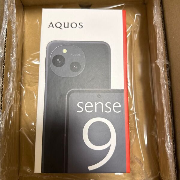 AQUOS sense9 SH-M29 6.1インチ メモリー6GB ストレージ128GB ブラック