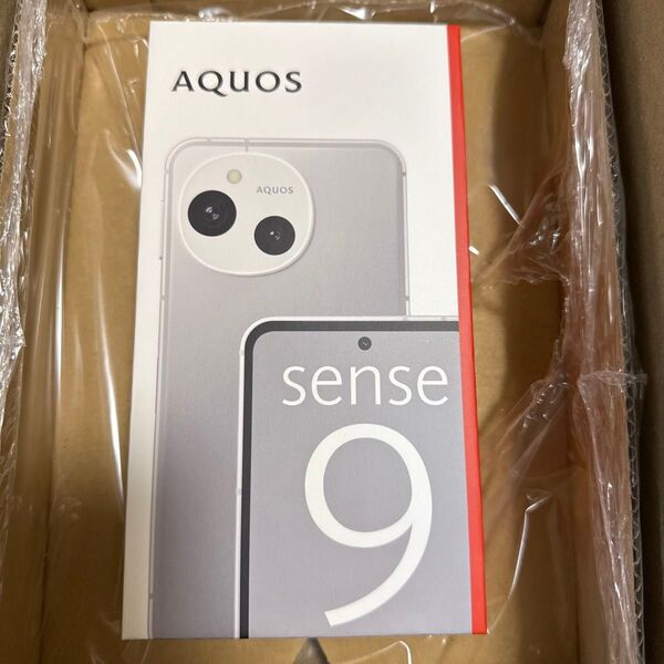 AQUOS sense9 SH-M29 6.1インチ メモリー8GB ストレージ256GB ホワイト