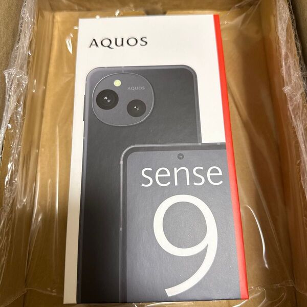 AQUOS sense9 SH-M29 6.1インチ メモリー6GB ストレージ128GB ブラック