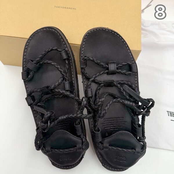 東京サンダル TOKYO SANDALS TS-C08 WARAJI SANDAL ブラック