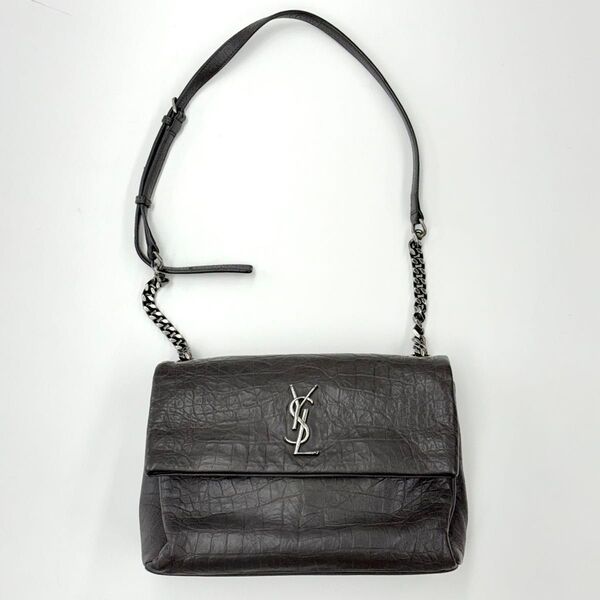 SAINT LAURENT サンローラン ウェストハリウッド チェーンショルダーバッグ レザー