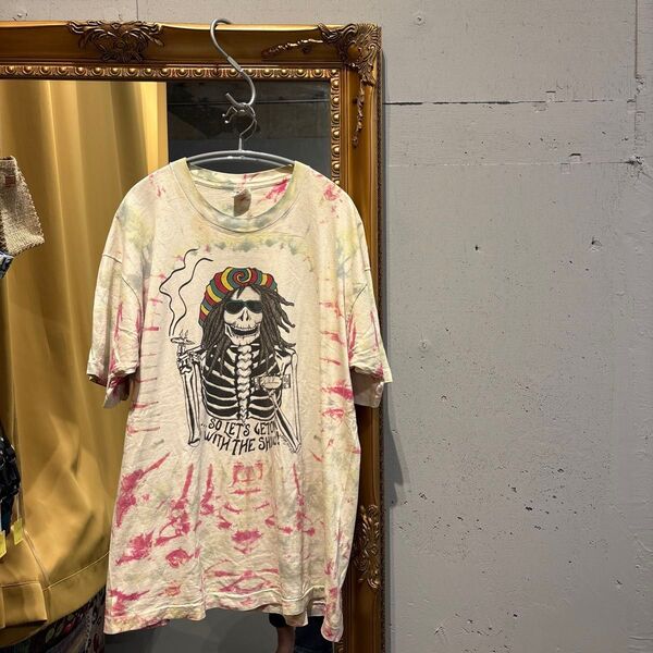@ 80s GRATE FULL DEAD Tシャツ タイダイ バンド シャツ グレイトフル デッド Tee XL