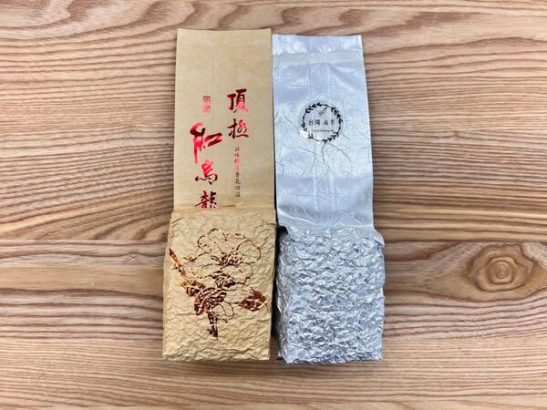 数量限定☆台湾茶 紅烏龍茶150g 青茶120g ウーロン茶 ガラスカップ