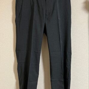 新品 UNIQLO 感動パンツ (ウルトラライト)ウールライク ダークグレー ウエスト76×レングス85