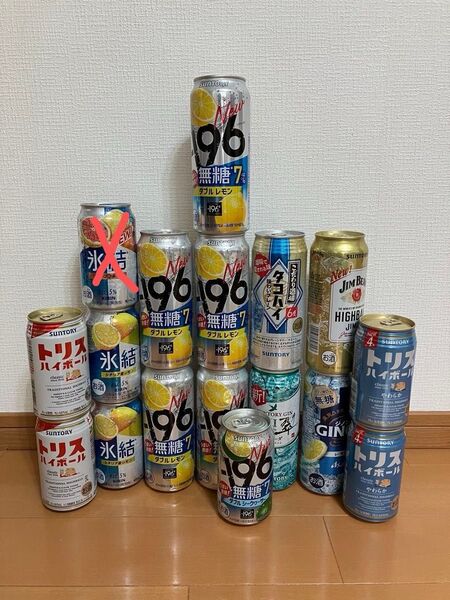 お酒 チューハイ まとめ売り 17本