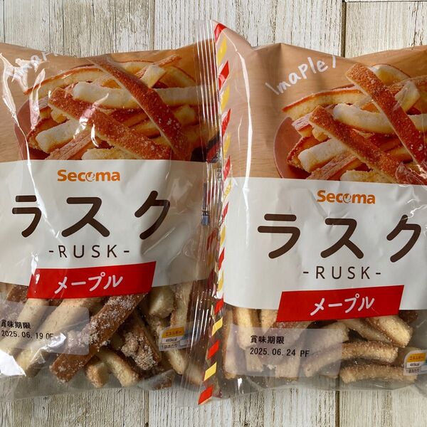 セコマ ラスク メープル味 100g 2袋セット