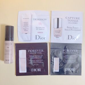 Dior ファンデーション 1N 試供品 & 人気ベースメイク サンプルセット