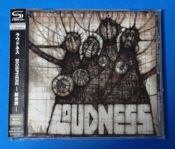 LOUDNESS SHM-CD『BIOSPHERE~新世界~』(オリジナル発売2002年)規格品番:TKCA-10077