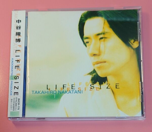 【帯付き美品】中谷隆博/『LIFE SIZE』(規格品番:BVCR-775)