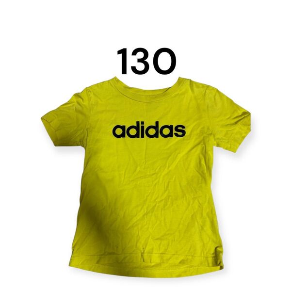 adidas Tシャツ 半袖 キッズ 130cm