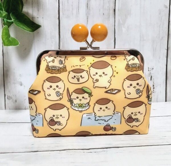 びび☆様 あめ玉 角型がま口 小物入れ 多目的ポーチ