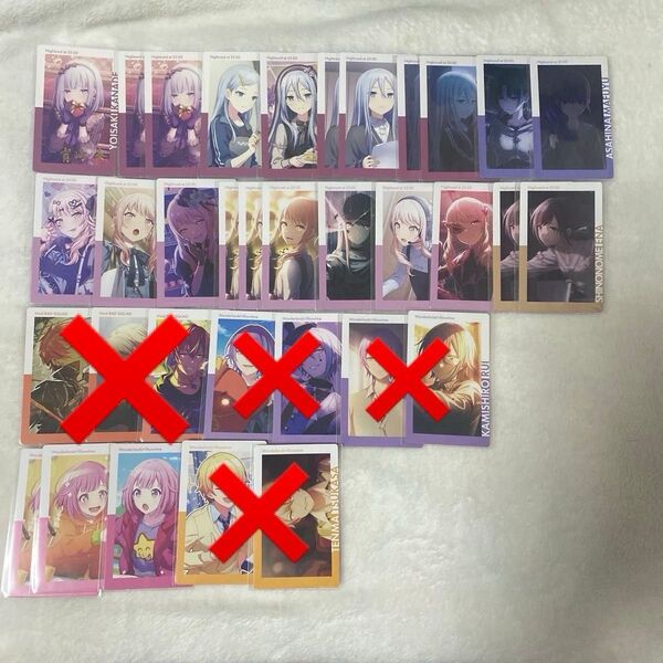 プロセカ プロジェクトセカイ ePick エピカ 25枚セット