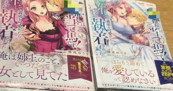 私の推しは当て馬です!転生して義弟を可愛がったらめたちゃくちゃ執着されました上下
