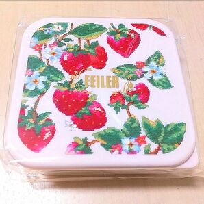 【新品未使用】フェイラー コンテナ 3個セット いちご FEILER