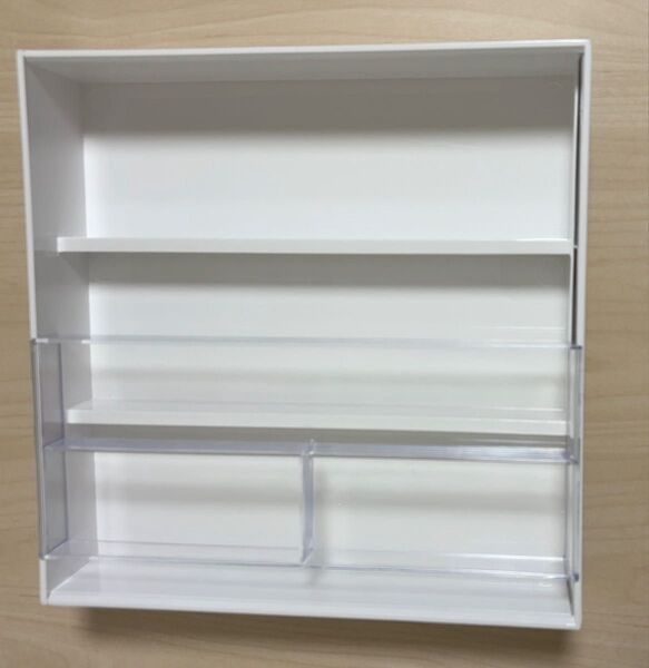 山崎実業 デスクトレー ホワイト W25×D24.6~45×H5.7cm タワー tower 引き出し 収納ケース