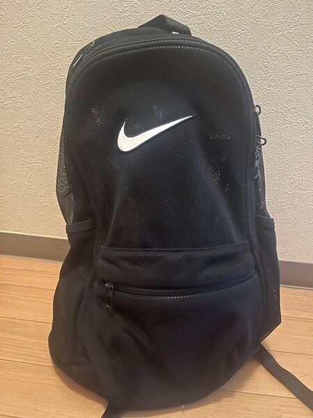 NIKE メッシュバックパック ブラック スポーツ アウトドア
