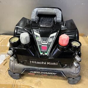 良品 日立高圧常圧エアーコンプレッサーEC1245H2軽搬型