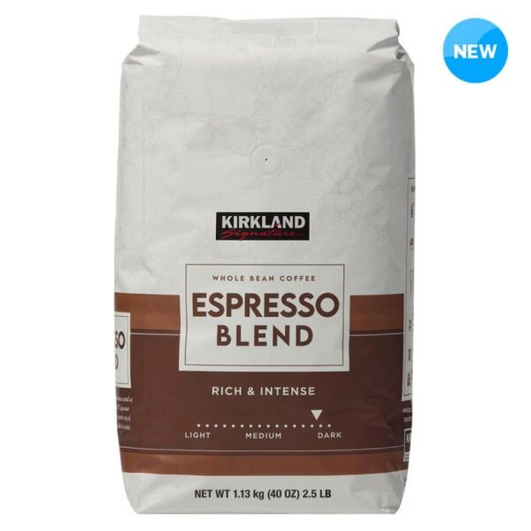 カークランドシグネチャー エスプレッソブレンド コーヒー(豆)1.13kg コストコ