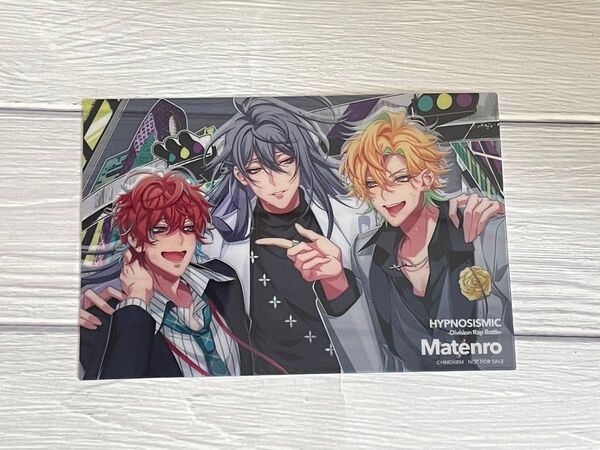 ヒプノシスマイク ヒプムビ 第8弾 特典 クリアカード 麻天狼 シンジュク