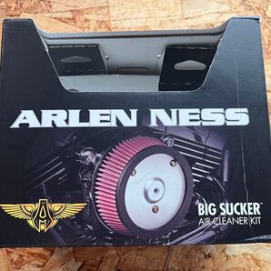 アレンネス・ステージI エアクリーナーキット 2007〜スポーツスター K&Nメンテナンスキット付属