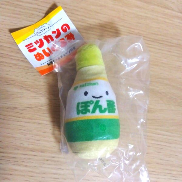 にっこりーノ ミツカンのぬいぐるみ ぽん酢 クオリア