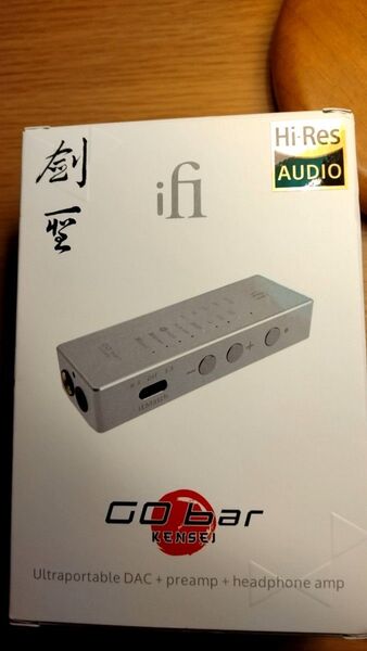 iFi-Audio GO bar 剣聖 ポータブルアンプ・DAC(美品)