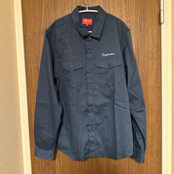 SUPREME 17AW WASTE WORK SHIRT Mサイズ