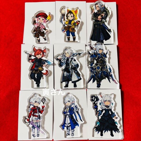 ファイナルファンタジーXIV キャラクターアクリルブロック コンプリートセット