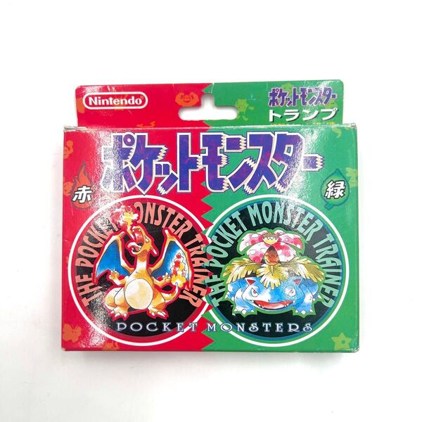 激レア 当時物 ポケモン トランプ 赤 緑