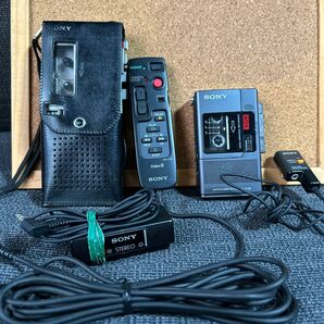 【まとめ売り】SONY マイクロカセットレコーダー M-707 他 SONY M-88 ソニー 昭和レトロ 録音機