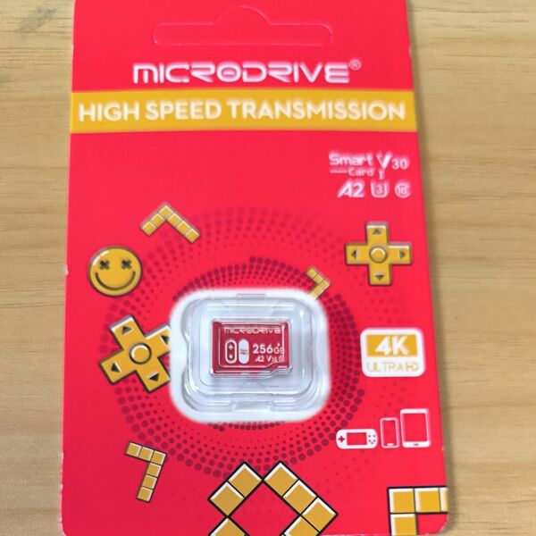MICRODRIVE microSDカード 256GB A2クラス