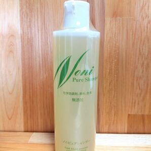 天然の潤い成分配合【ノニピュアシャンプー】髪と地肌にやさしくノンシリコン 300ml