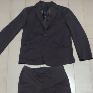 ジャケット パンツ上下セット ブラウン サイズM