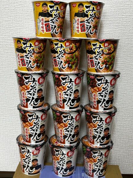 新みそきん カップラーメン 麺 カップメシ 合計14個