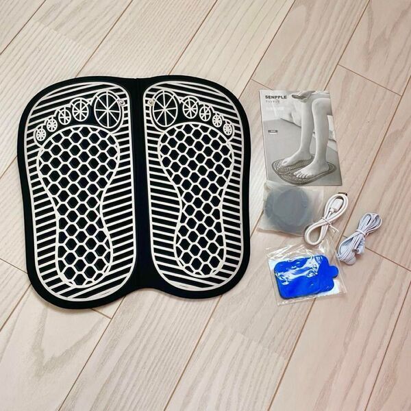 フットマット 足裏ケア EMS 足 首 肩 背中 腰 8種類モード ダイエット ながらトレーニング 浮腫 脚やせ ふくらはぎ痩せ