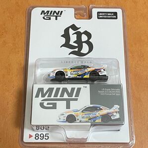 限定 MINI GT リバティーウォーク ミニカー 1/64 S15 シルビア 2023 Formula Drift Japan