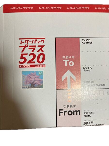 レターパック 520+80 未使用 10枚セット